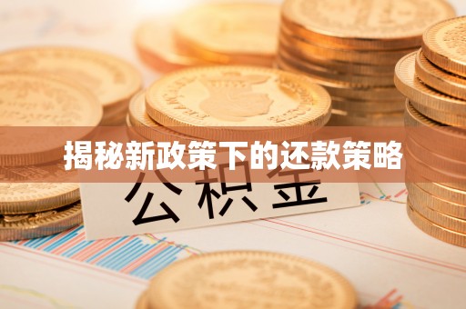 鼓楼揭秘新政策下的还款策略